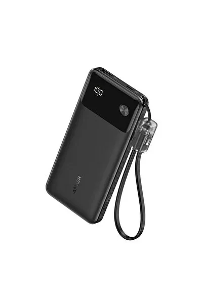 Anker Powercore 10000 Mah Taşınabilir Hızlı Şarj Cihazı - Usb C Kablolu - 22,...