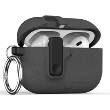 MobaxAksesuar Apple Airpods Pro 3. Nesil ile Uyumlu Kılıf Standlı Kilitli Tpu Premium Matte Trip Case