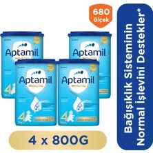 Aptamil 4 Prebiyotikli Devam Sütü 800 Gr x 4 Adet 3200 Gr