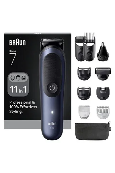 Braun Hepsi Bir Arada Series 7, 11’i 1 arada Tıraş Kiti, ProBlade, AutoSense,...