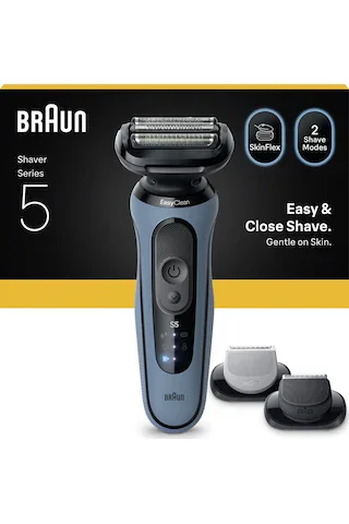 Braun Series 5 Elektrikli Tıraş Makinesi, Islak Ve Kuru, Hassas Düzeltici, Vücut, 52-a1650s 1 Saat