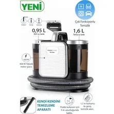 Fakir GleamMax Koltuk Halı Ve Leke Çıkartma Makinesi 450 W Yüksek Güçlü Pratik Temizlik