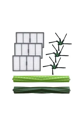 srfn ticaret Irobot Roomba S9 Robot Süpürge Uyumlu Fırça ve Filtre Seti (%100 Ithal A+ Kalite)