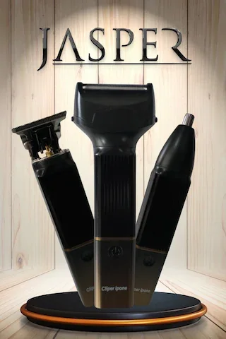 Jasper Jpr-2020 Prime Çok Fonsiyonlu 3 Başlıklı Saç Sakal Burun Kulak Temizleme Makinasi