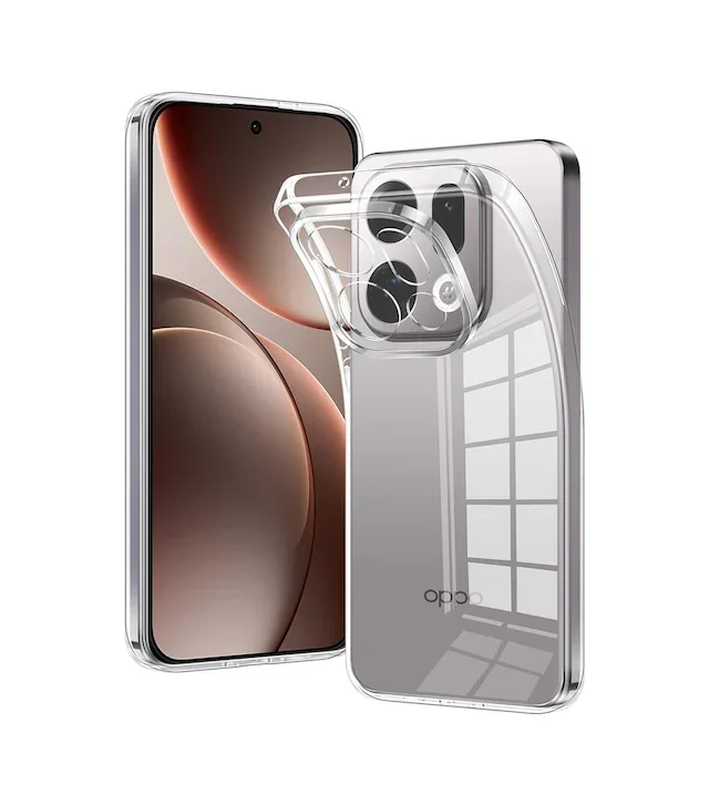 Adige Oppo Find X9 Kılıf Silikon Şeffaf