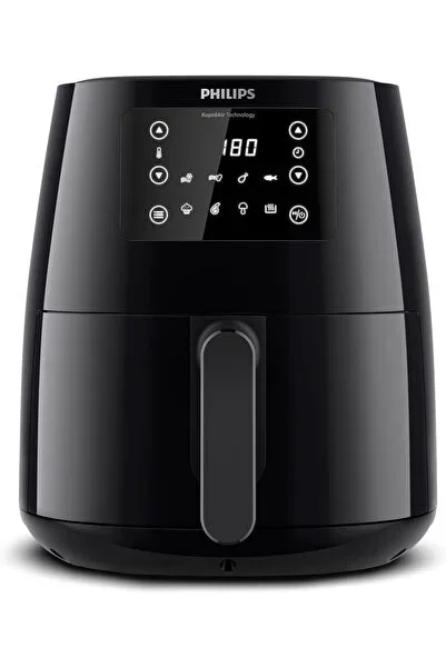 Philips HD9243/90 Airfryer Fritöz 0.8 kg 4.1 lt Kapasite Siyah 3000 Seri