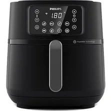 Philips HD9285/96 5000 Serisi Airfryer XXL Connected, 7,2 l (1,4 kg), Rapid Air Teknolojisi, Pişirme ve Izgara Aksesuarları,