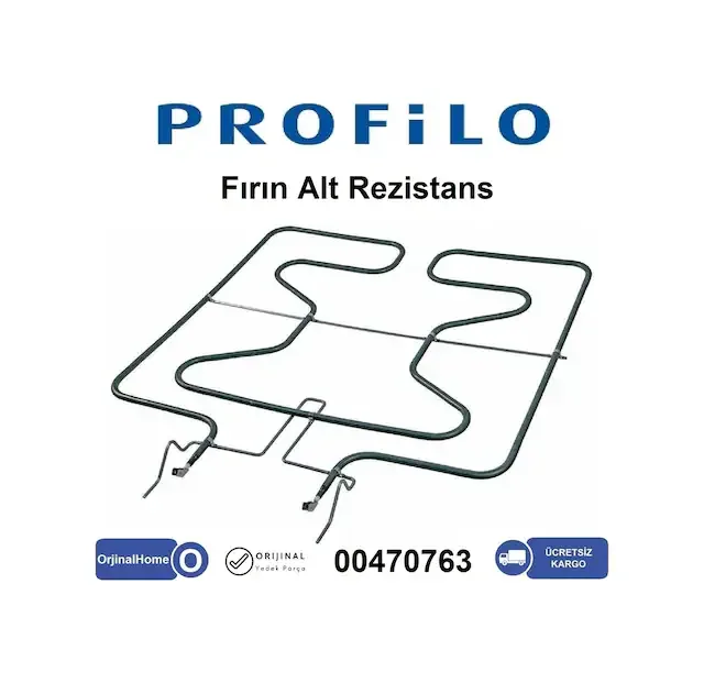 Profilo Uyumlu Ankastre Fırın Alt Rezistans / Isıtıcı