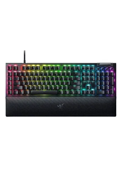RAZER Blackwidow V4 Türkçe Q Green Switch Kablolu Gaming Klavye (RZ03-0469120...