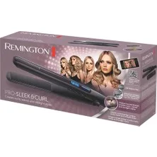 Remington S6505 PRO-Sleek & Curl Seramik Saç Düzleştirici 150-230°C Isı Ayarı ile Hızlı Isınma