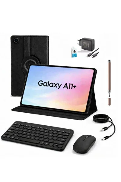 Samsung Galaxy Tab A11 Plus 11'' 8GB 256GB TABLET+KILIF+KLAVYE+MOUSE+ŞARJ BAŞ...
