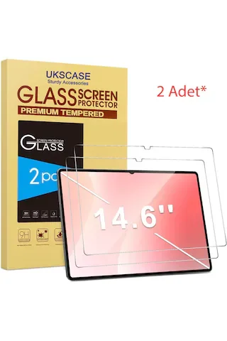 Samsung Uyumlu Galaxy Tab S11 Ultra s10 s9 s8 14.6 İnç Temperli Cam Ekran Koruyucu